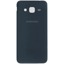 Tapa trasera original Service Pack negra para Samsung Galaxy J3 (J320 / 2016), repuesto para reparación.