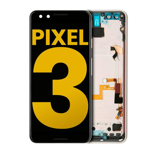 Encuentra la mejor pantalla OLED con marco para Google Pixel 3 en Guatemala en talleres de reparación autorizados y mayoristas de confianza.