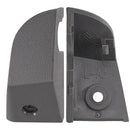 Cubierta pivote izquierda DJI Mavic 2 usada, para reparación de brazo delantero de dron.