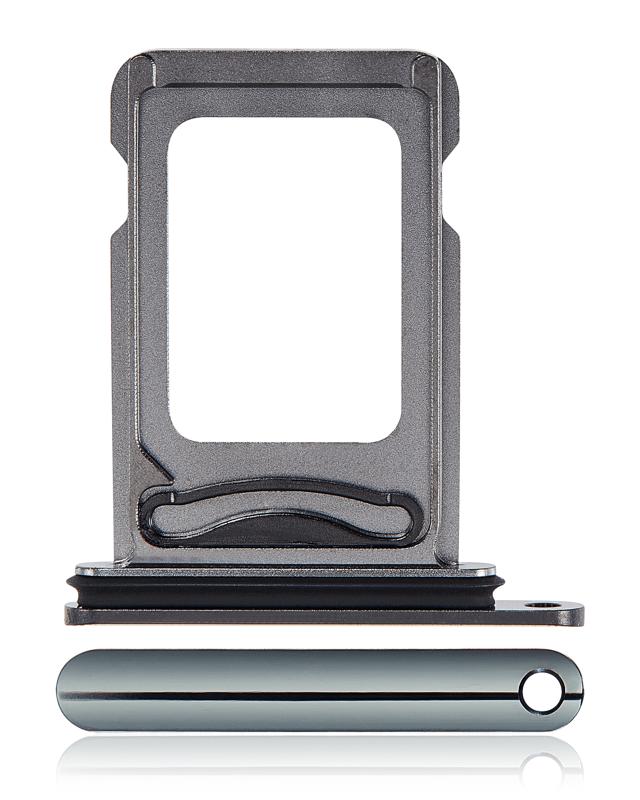 Bandeja para doble tarjeta SIM para iPhone 11 Pro / 11 Pro Max (Gris Espacial Mate)