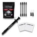 Compra la mejor pasta térmica Liquid Metal de 130W/mK para reparaciones de PS5, PC y GPU en Guatemala.