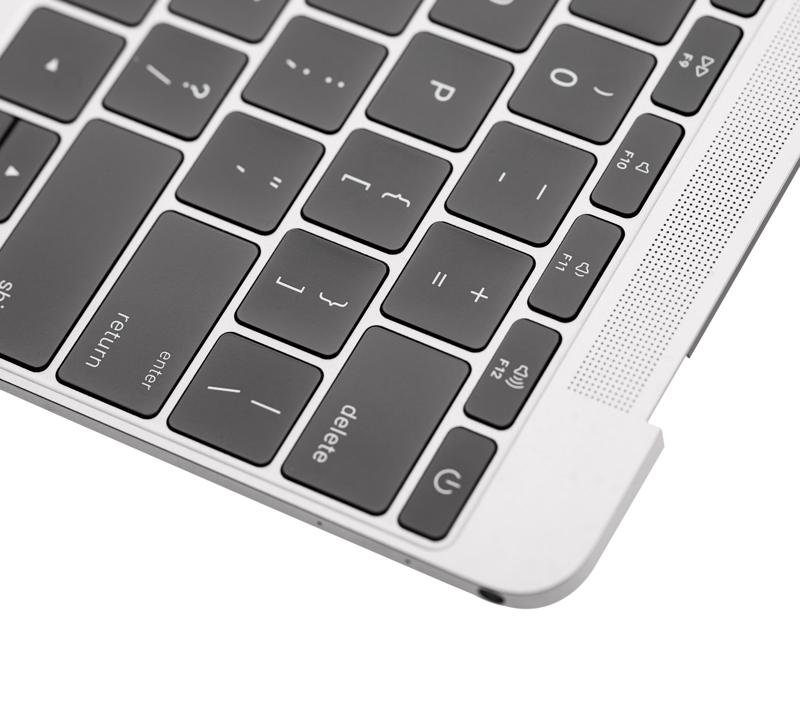 Carcasa superior con teclado y microfono para MacBook Retina 12" (A1534 / Early 2016 / Mid 2017) (Ingles de EE.UU.) (Gris Espacial)