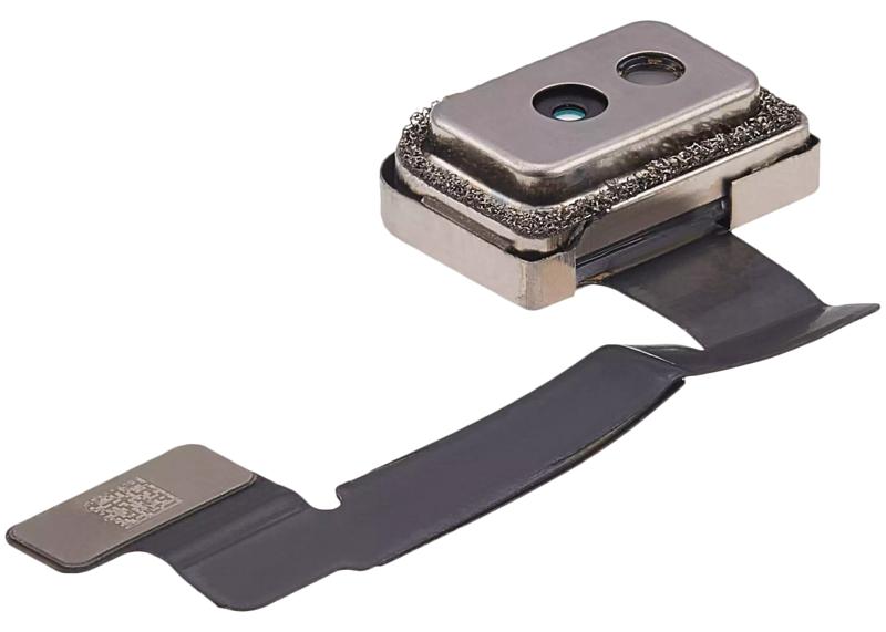Reparación de escáner de radar infrarrojo en Guatemala para iPhone 12 Pro con el flex cable JCID en backorder.