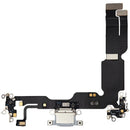 Puerto de carga azul usado para iPhone 15 Plus A2847, flex de carga, repuesto conector de carga.