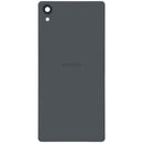 Tapa trasera original negra para Sony Xperia X F5121/F5122, incluye recortes para cámara. Perfecta para reparación.