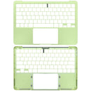 Tapa superior original Apple MacBook Neo con teclado ANSI US, color cítrico, para reparación.
