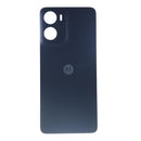 Tapa trasera original Motorola Moto G05 XT2523, color azul denim, repuesto para cambio de tapa rota.