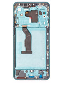 Pantalla refurbished Huawei Mate 30 con marco verde para reparación, display LCD de repuesto.