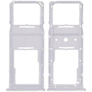 Encuentra la bandeja de tarjeta SIM para Samsung Galaxy A04 (A045 / 2022) en Guatemala, tanto para reparaciones como para reemplazos, disponible en blanco.