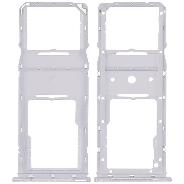 Encuentra la bandeja de tarjeta SIM para Samsung Galaxy A04 (A045 / 2022) en Guatemala, tanto para reparaciones como para reemplazos, disponible en blanco.