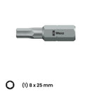 Juego de 39 piezas Wera Tool-Check PLUS 2, con ratchet, puntas y vasos de 1/4 pulgada.