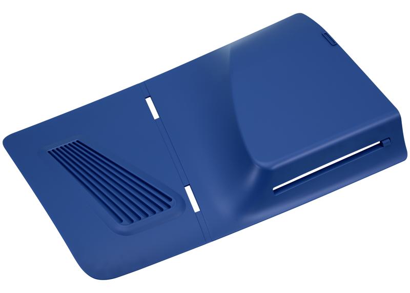 Compra en Guatemala un set de 2 piezas de consola shell azul para PlayStation 5 Slim en Guatemala.