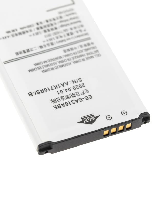Batería de reemplazo para Samsung Galaxy A3 (A310 / 2016) disponible en Guatemala, garantizada y con etiqueta de encargo.