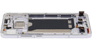 Pantalla refurbished plateada con marco para Xiaomi Poco F7 Pro / Redmi K80, display LCD de repuesto.