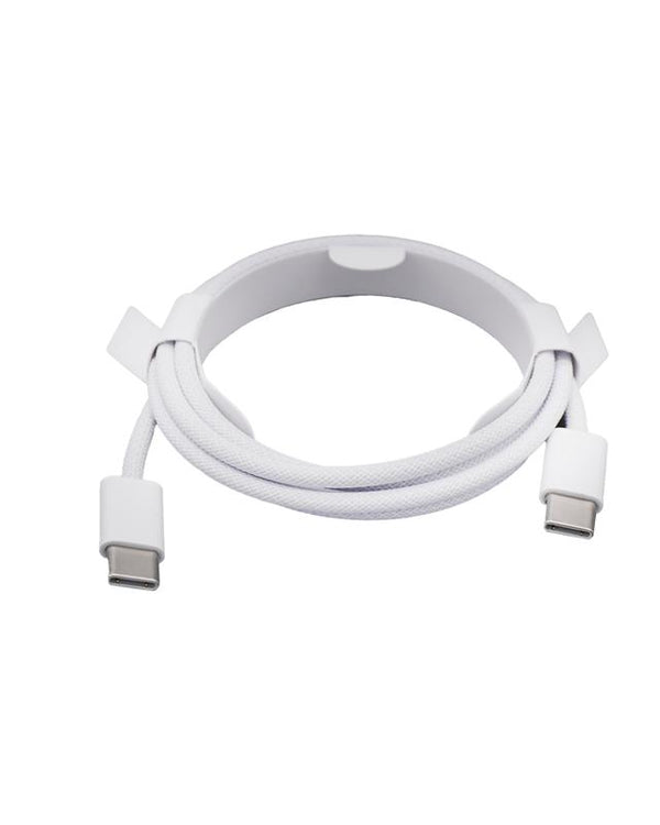 Cable trenzado USB-C a C de 3ft. para iPhone/iPad usado, grado A - Mayorista de accesorios iPhone/iPad en Guatemala.