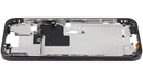 Chasis medio negro titanio para iPhone 16 Pro Max (US) con botones de encendido y volumen, repuesto A3212.