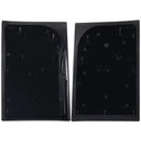 Carcasa PS5 Ghost of Yotei Golden Black, frontal y trasera, para modelos 1000, 1100, 1200.