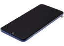 Pantalla original con marco para Motorola Edge 70 Pro, refurbished, color titanio, ideal para reparación de display.