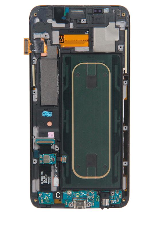 Reparación de pantalla OLED con marco para Samsung Galaxy S6 Edge Plus en Guatemala.