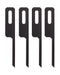 Juego de 4 cuchillas para escoplo Wylie WL-365E Modelo-B para remover pegamento de IC/CPU