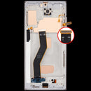 Pantalla incell Samsung Galaxy Note 10 Plus, color Aura Glow/Silver, sin sensor de huella, para reparación de display.