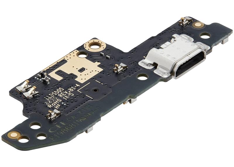 Reparación de puerto de carga con placa para Xiaomi Redmi 10A en Guatemala, repuestos originales y servicio técnico especializado.