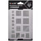 Plantilla Bumblebee (QS540) multiuso universal para reballing BGA disponible en Guatemala para reparaciones de dispositivos, garantizando la calidad con etiquetas como Plantilla 0.3, Plantilla BGA y Qianli.