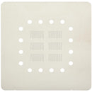 Encuentra el mejor stencil 6in1 (0.12mm) para reballing de IC y LCD de iPhone 16 en Guatemala.