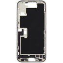 Tapa superior blanca de titanio para iPhone 16 Pro Max, repuesto para cambio de carcasa y reparación.