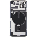Tapa trasera con placa de acero y carga inalámbrica NFC para iPhone 14 Plus, disponible en Guatemala.