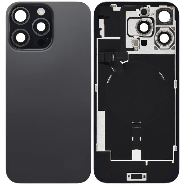 Compra una tapa trasera con placa de acero y carga inalámbrica para iPhone 16 Pro Max en Guatemala al mejor precio.
