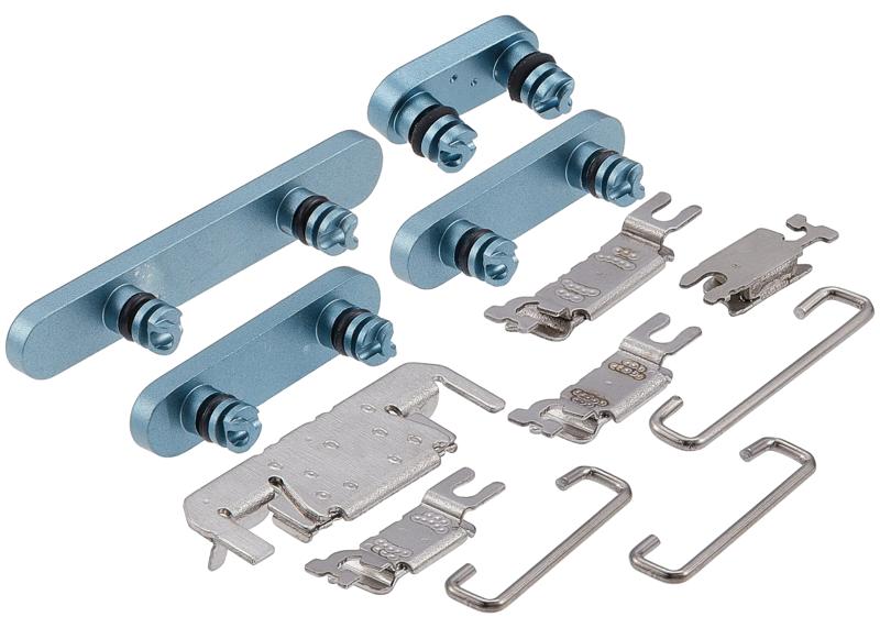 Encuentra en Guatemala botones hard (Power / Volume / Switch) de iPhone 16 y 16 Plus en color Teal disponibles en backorder para reparaciones o mayoristas.
