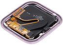 Pantalla premium Garmin Venu SQ 2020 Orchid con marco, display LCD de repuesto para reparación.