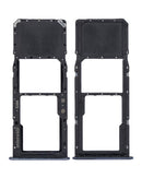 Bandeja para tarjeta SIM para Samsung Galaxy A51 4G / A71 (Negro Prism Crush)