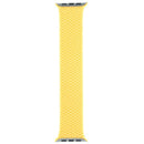 Correa Apple Watch Braided Solo Loop color Sunshine, trenzada, talla 5, compatible 44mm, 45mm, 46mm, 49mm.