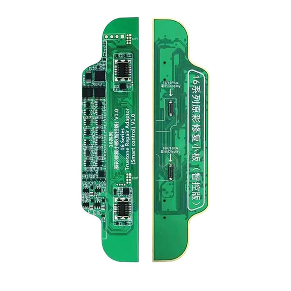 Tablero True Tone compatible para iPhone 16 Series en Guatemala, mayorista de componentes Apple, Control inteligente, Reparación de iPhone en talleres especializados.
