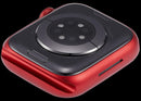 Chasis de aluminio rojo usado para Apple Watch Series 9 de 41mm (GPS + Celular) para reparación.