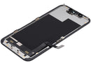 Pantalla OLED original usada para iPhone 13 mini, con cable flex de sensor de luz, lista para reparación.