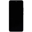 Pantalla LCD negra refurbished para Xiaomi Poco F5 Pro/Redmi K60/K60 Pro con frame, lista para reparación de display.