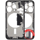 Compra la carcasa media con puerto de carga flex y piezas pequeñas para iPhone 15 Pro en Guatemala.