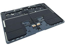 Tapa superior Apple MacBook Air 15 A3114 M3 2024 midnight con teclado US ANSI y batería, repuesto OEM.