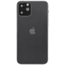 Tapa trasera Space Gray mate para iPhone 11 Pro con puerto de carga flex y piezas pequeñas, Grado C OEM.