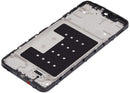 Marco de pantalla frontal negro para Samsung Galaxy A16 5G (A166P, 2024), repuesto original.