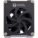 Ventilador mini USB 5V Type-C 2UUL para extraer humo en soldadura de motherboard de teléfono.