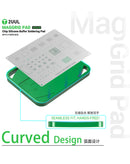 Almohadilla MagGrid BH15 2UUL para soldadura de chips con buffer de silicona, herramienta de reparación electrónica.