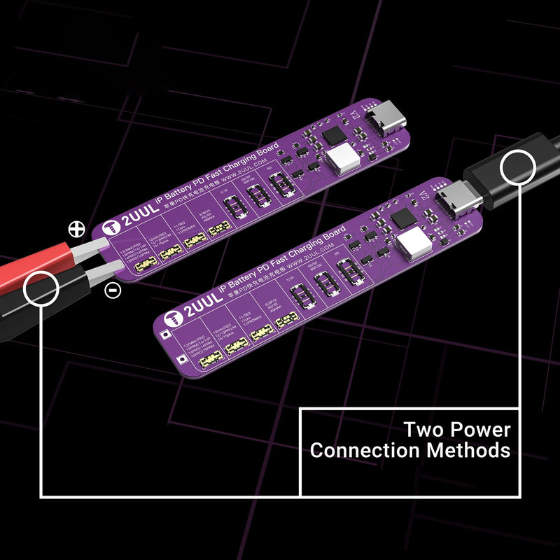 Encuentra la Batería 2UUL BT01 con PD carga rápida y placa de activación para iPhone 6 en Guatemala.