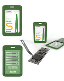 Encuentra cuchillas de acabado manual DA14 2UUL Modelo S en Guatemala con este pack de 4 unidades, ideal para mayoristas y talleres de reparaciones.