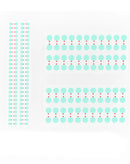 Protege la cámara frontal de tu dispositivo con el pack de 500 pegatinas protectoras 2UUL DA30 en Guatemala.