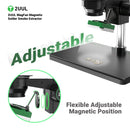 Extractor de humo 2UUL FE11 MagFan magnético, ideal para soldadura y reparación de celulares, protege con su potente succión.