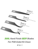 Compra en Guatemala el set de cuchillas sexy 2UUL DA11 para el acabado manual y limpieza de underfill en PCB en BajoPPLCD.